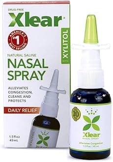 Xlear Nasal Spray with Xylitol,1.5fl. oz (Pack of 3)