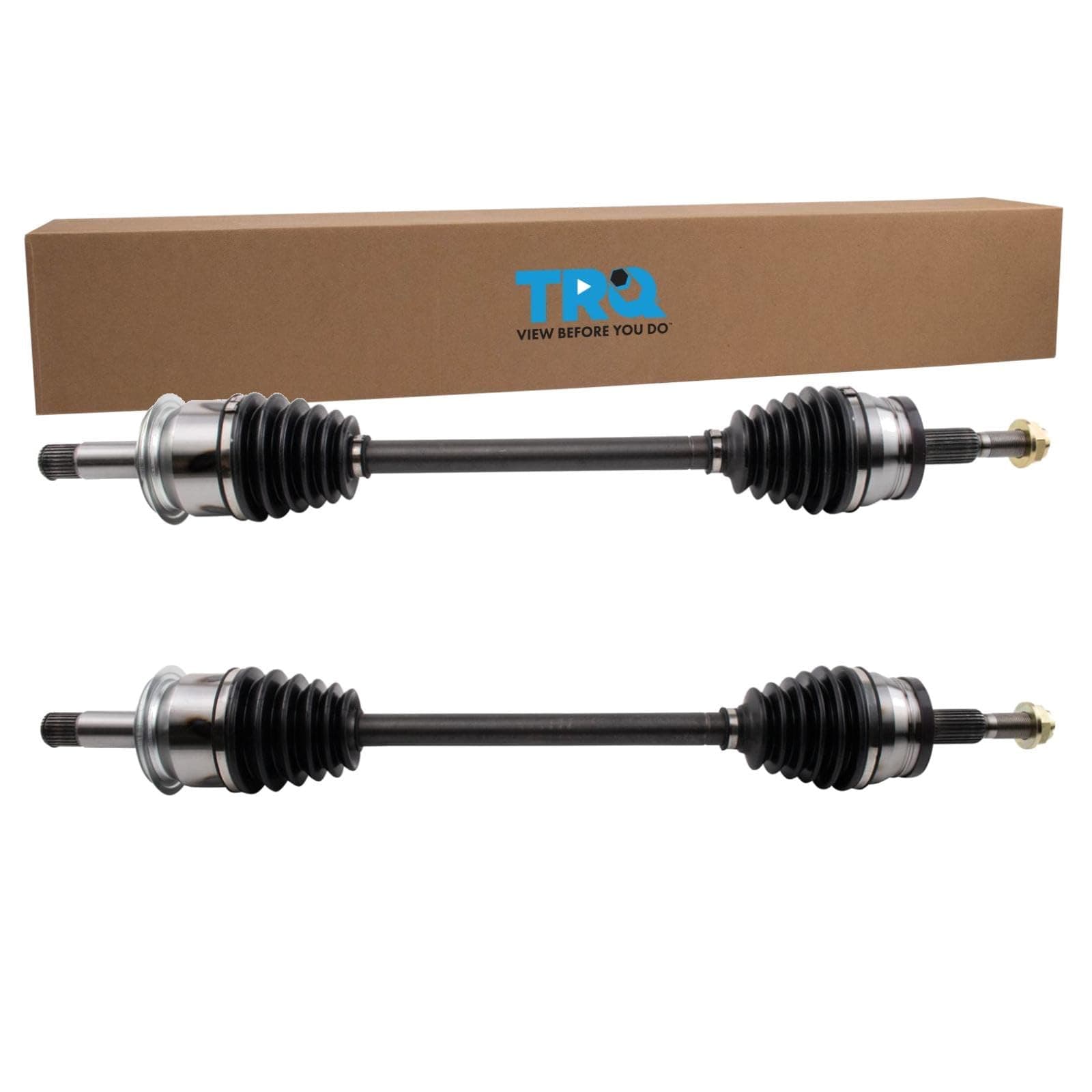 TRQ CV Axle Assembly Set Compatible with 2005-2008 Chrysler 300 2006-2008 Dodge Charger Magnum
