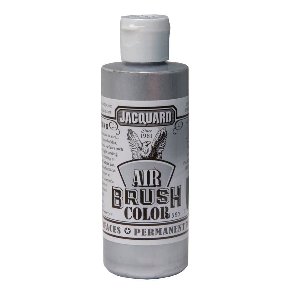 Jacquard Airbrush Colors, Metallic Silver