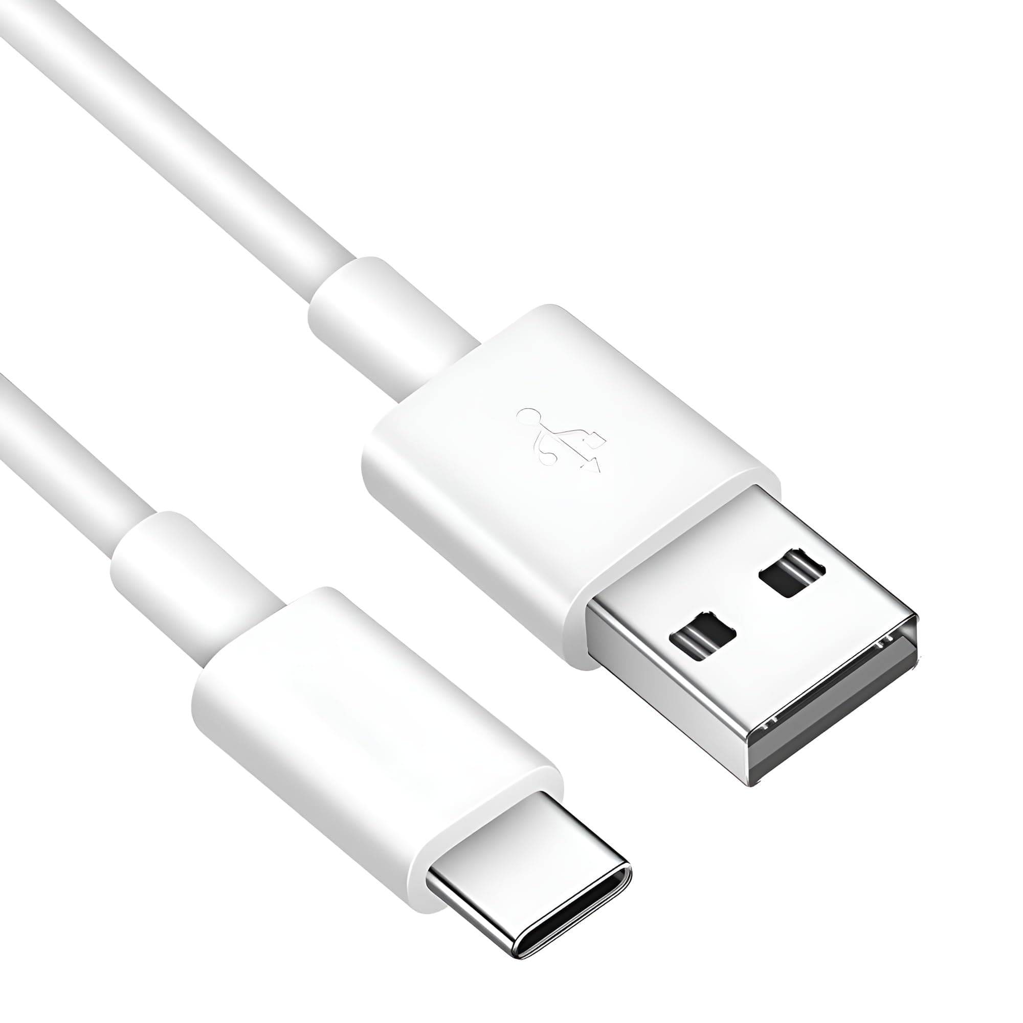 Vivo 44W Ultra Fast Flash Type C Charging Cable Compatible With Vivo V19 V20 Se V20 Pro V21 5G X50 X50 Pro X60 X60 Pro Y53S Y73 (White),(1 Metre Cable)