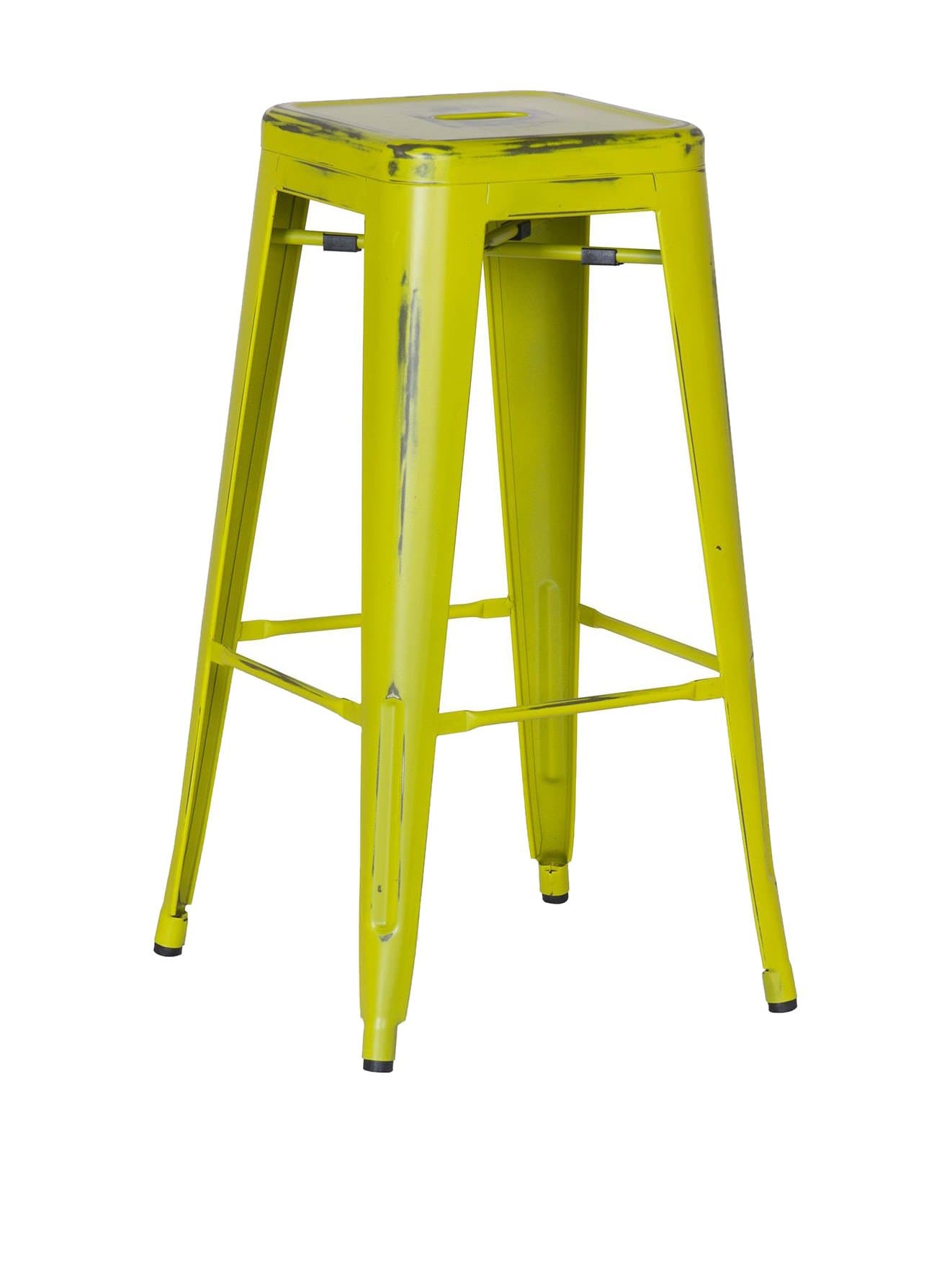 SuperStudio Set Bar Stool 2 UDS. Metal Antique Ural Lima