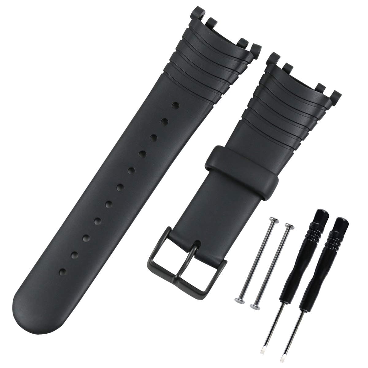 Men's Rubber watch Strap Replacement fit for SUUNTO Vector Smart Watch bands Wristband sports Watchband Waterproof Silicone Smart watch belt