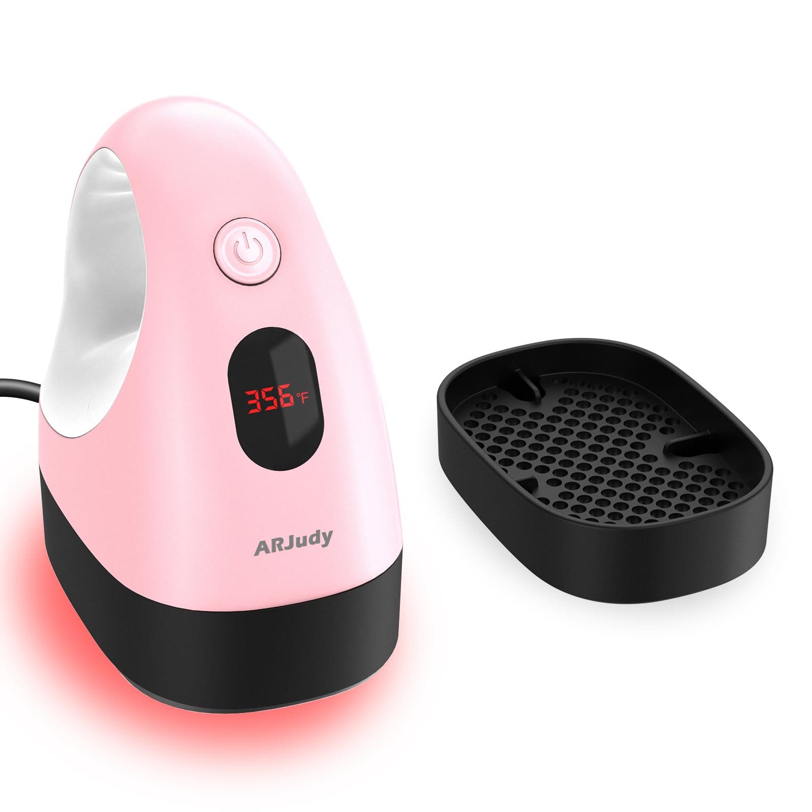 – Mini Heat Press Machine, Mini Heat Transfer Iron Press, 3 Heat Settings & Visible Temp, Portable Heat Press Easy for Crafts, T-Shirt, Hats, Shoes, Bags, Cap, and Small HTV Vinyl Projects