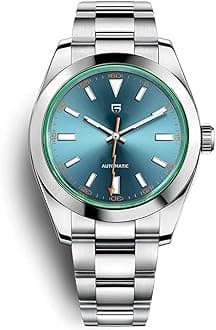 Pagani Design Men's Mechanical Watches Luxury Automatic Watches Sapphire Glass Coated Lightning Hands Water Resistant 100 Stainless Steel NH35 Movement 40mm