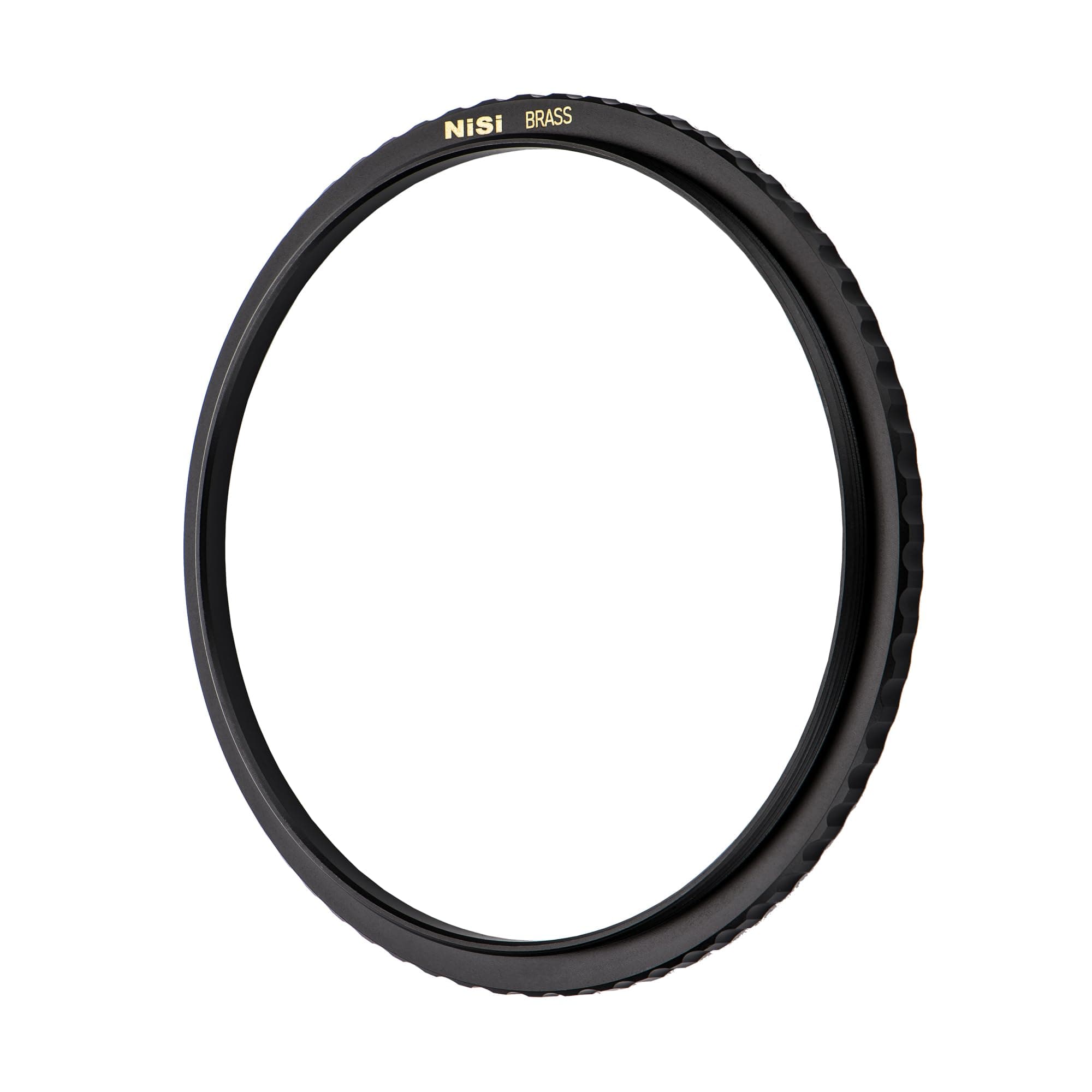 NiSi - Brass Pro 77mm to 82mm Step-Up Ring - Threaded Stepping Adapter Ring, 77mm Male Lens Attachment 82mm Female Filter and Accessory Thread - Matte Black Finish to Prevent Reflections, Brass Alloy