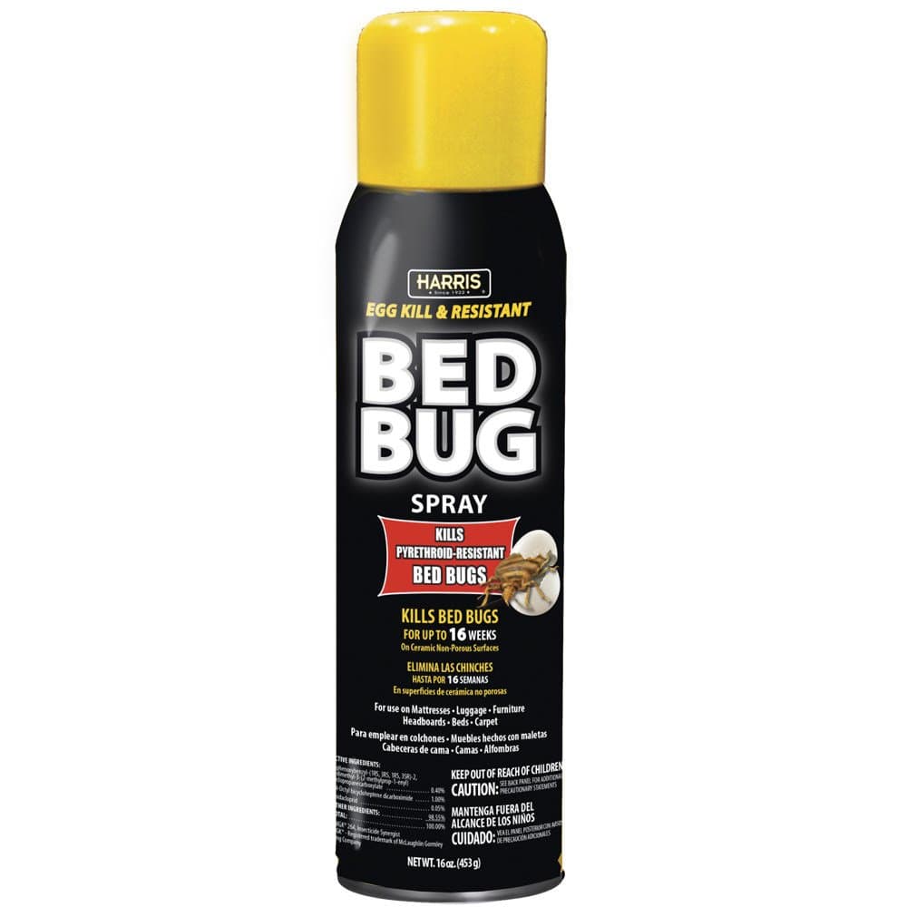 Harris Toughest Bed Bug Killer, 16oz Aerosol Spray