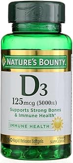 D 5000 Iu Softgels, 100 ct