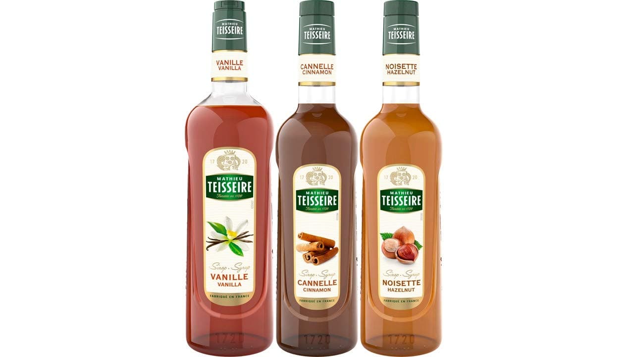 Hot Drinks Pack : Gingerbread Syrup, hazelnutt Syrup Cinnamon Syrup