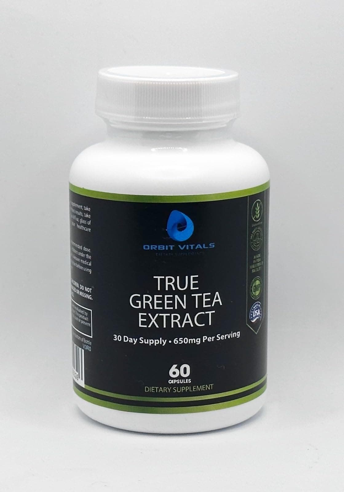 True Green Tea Extract: Premium Green Tea Extract for Enhanced Energy, Immune Support, and Overall Wellness - Antioxidant-Rich Formula for Men and Women