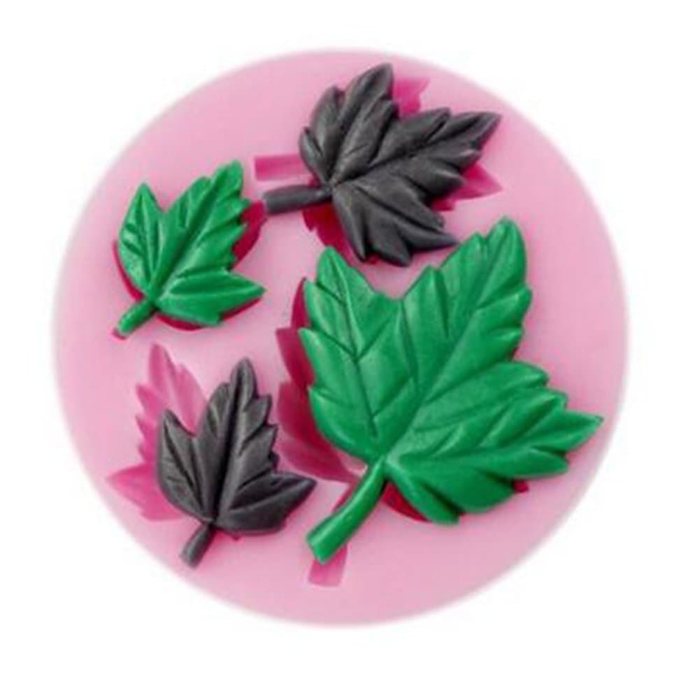 Tree Leaf Silicone 3D DIY Fondant Cake Chocolate Sugar Craft Mold