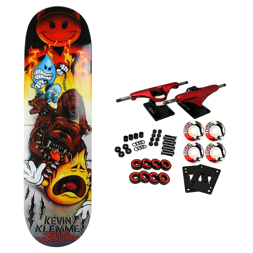 Skateboard Complete Klemme Pitbull 8.5"