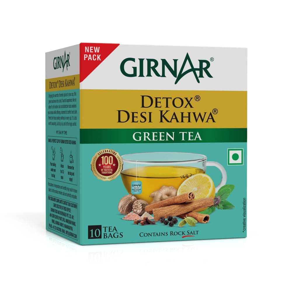 Detox Green Tea, 10 Sachet Pack …
