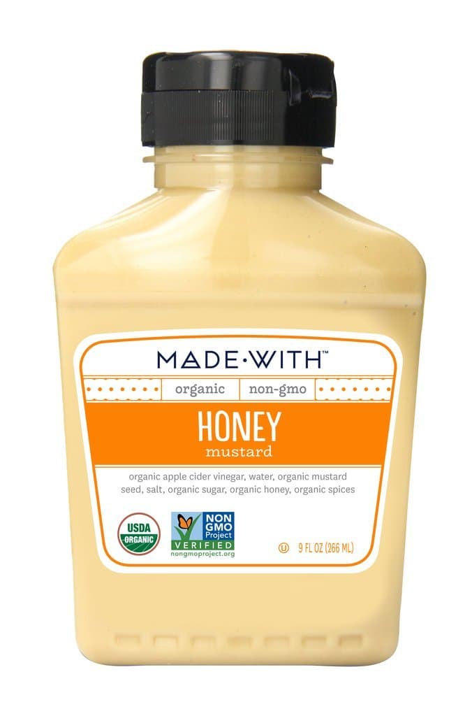 Made With Mustard Honey Organic, 9 oz