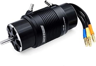 Surpass Hobby USA 4092 920 KV Brushless Motor 4Pole Shaft 5mm with Water Cooling Jacket for RC Boat (920kv)