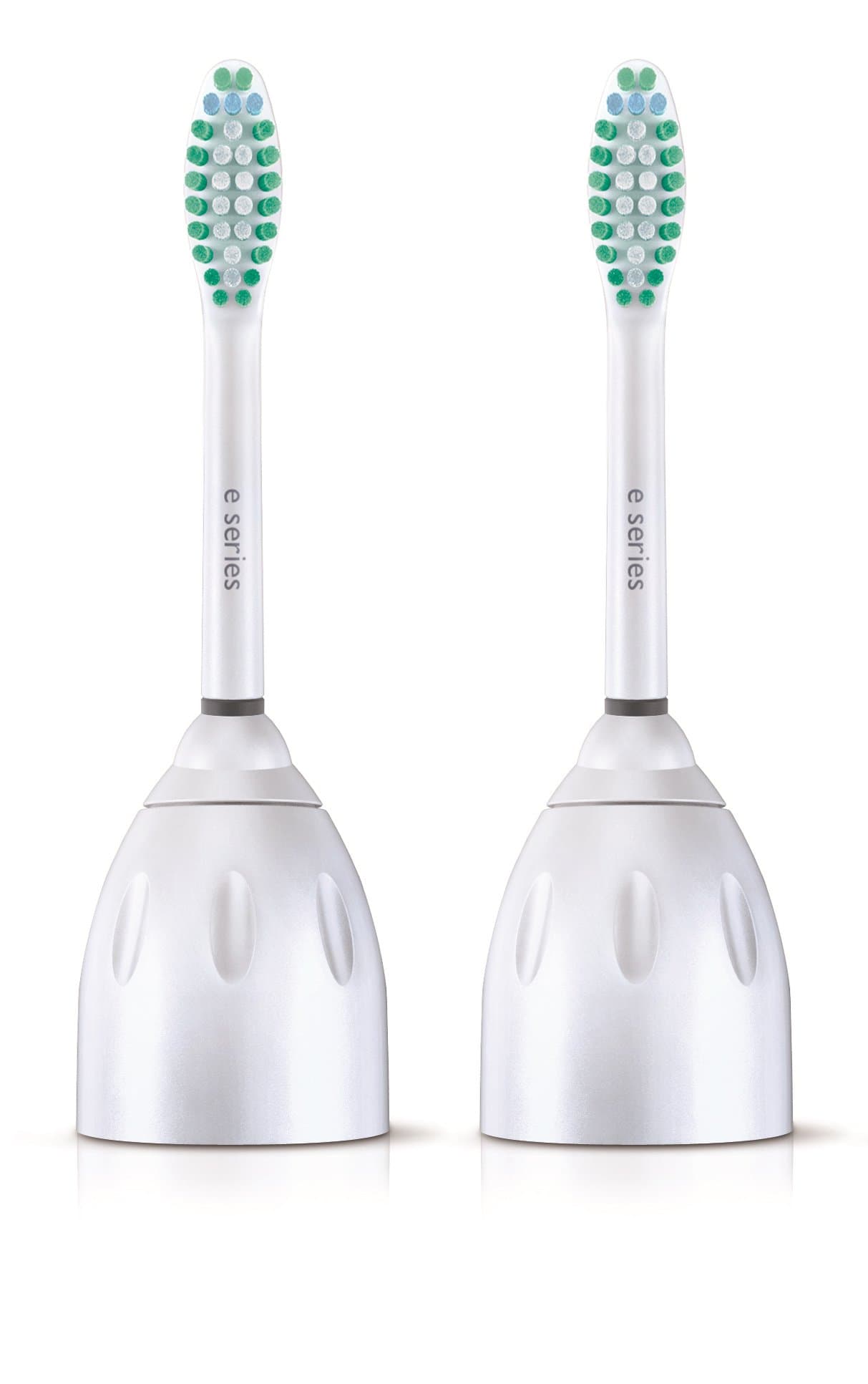 Sonicare Philips Genuine E-Series Replacement Toothbrush Heads, 2 Brush Heads, White, Frustration Free Packaging, HX7022/30