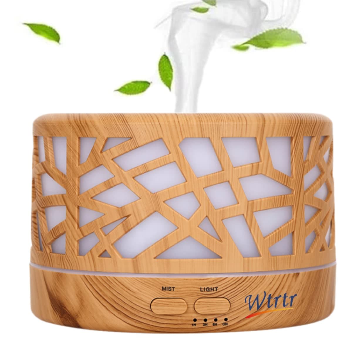 Wtrtr 500ml Essential Oil Diffuser, Air Humidifier (Yellow)