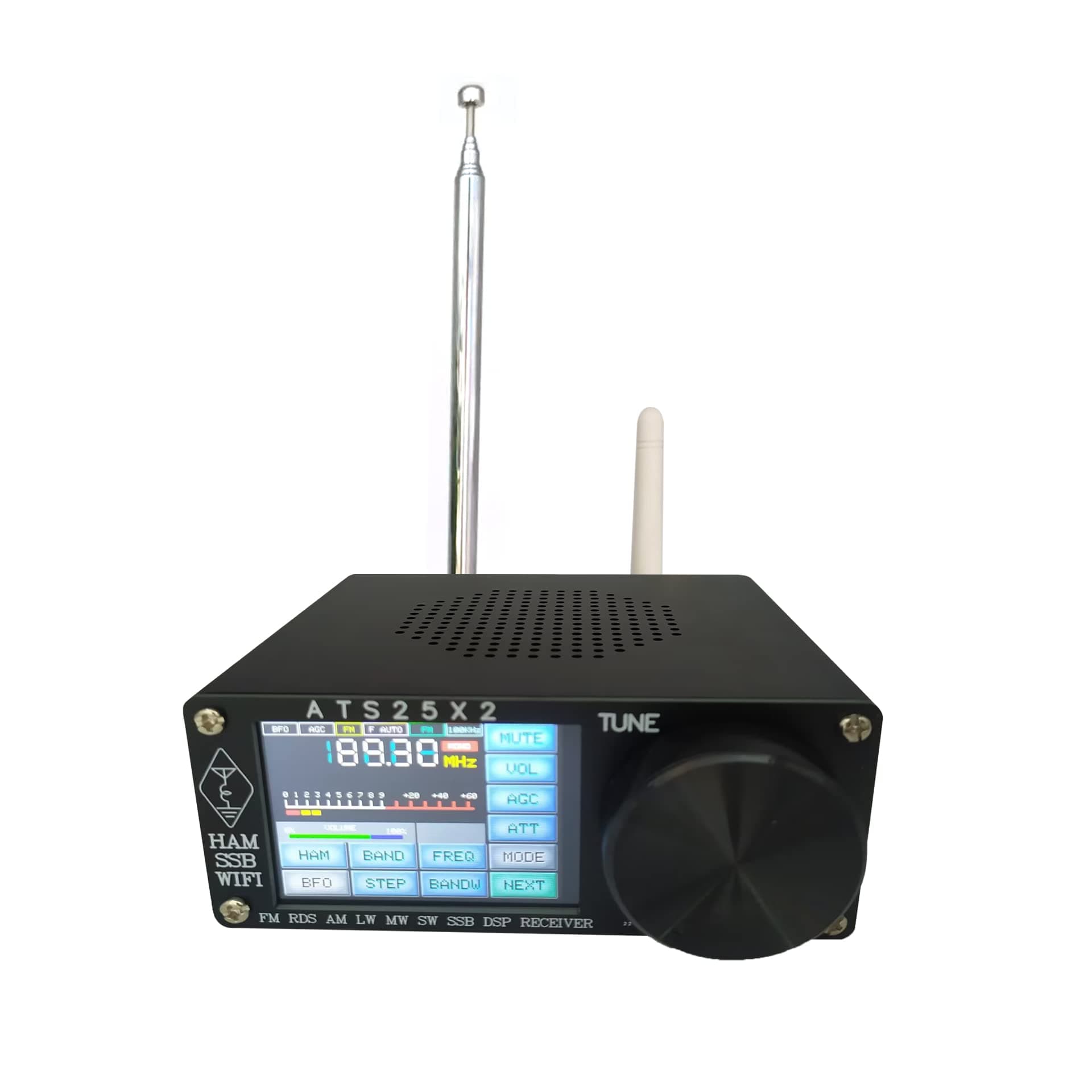 Latest ATS-25X2 FM RDS APP Network WiFi Configuration All Band Radio FM Reiver Touch Screen Radio