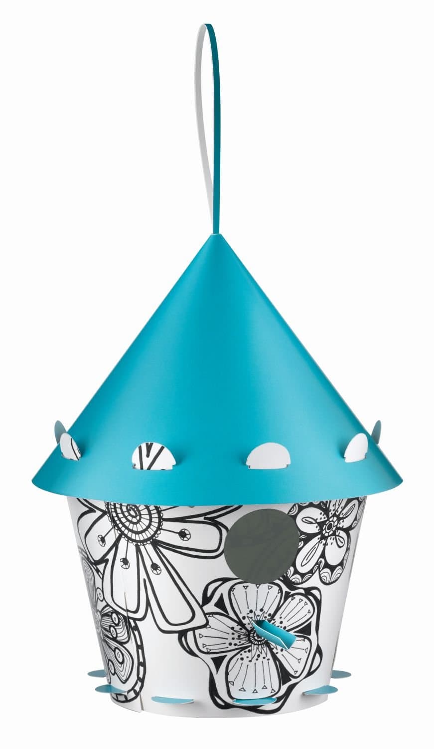 D2F Group Ltd Tweet Tweet Home Recyclable Plastic Flatpacked Cone Bird House - Shona Flowers