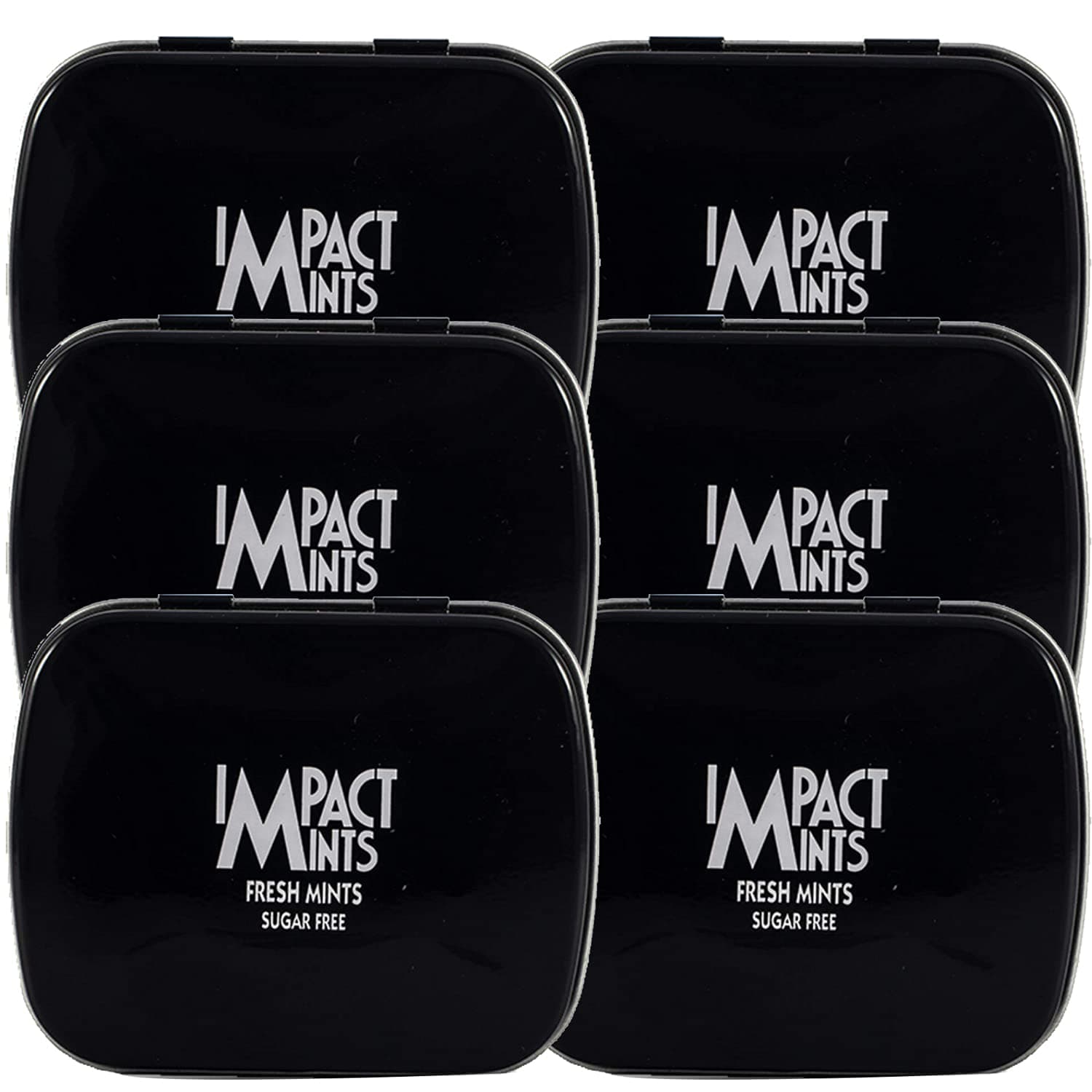 Impact Mints Fresh Mints, Sugar Free, 6 x 14 g (Buy 5 Get 1 Free)
