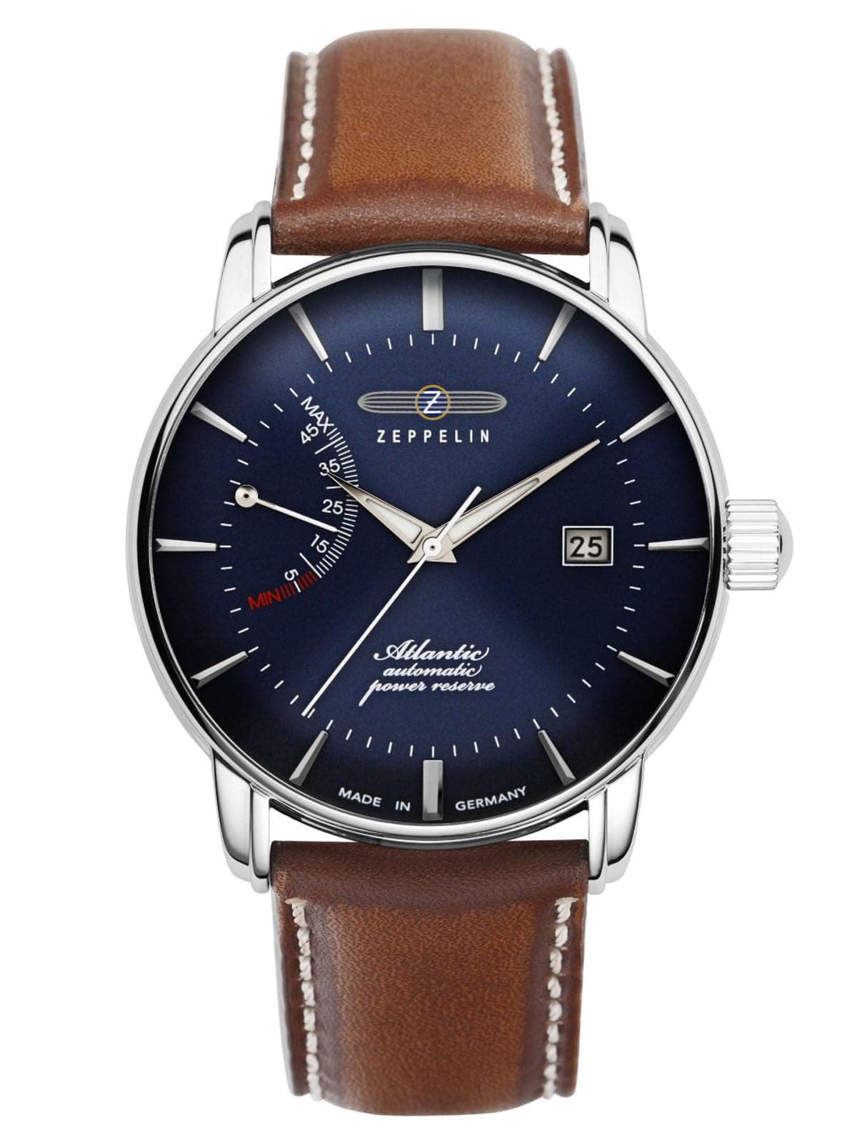 Men's Atlantic Automatic Power Reserve Watch 8462