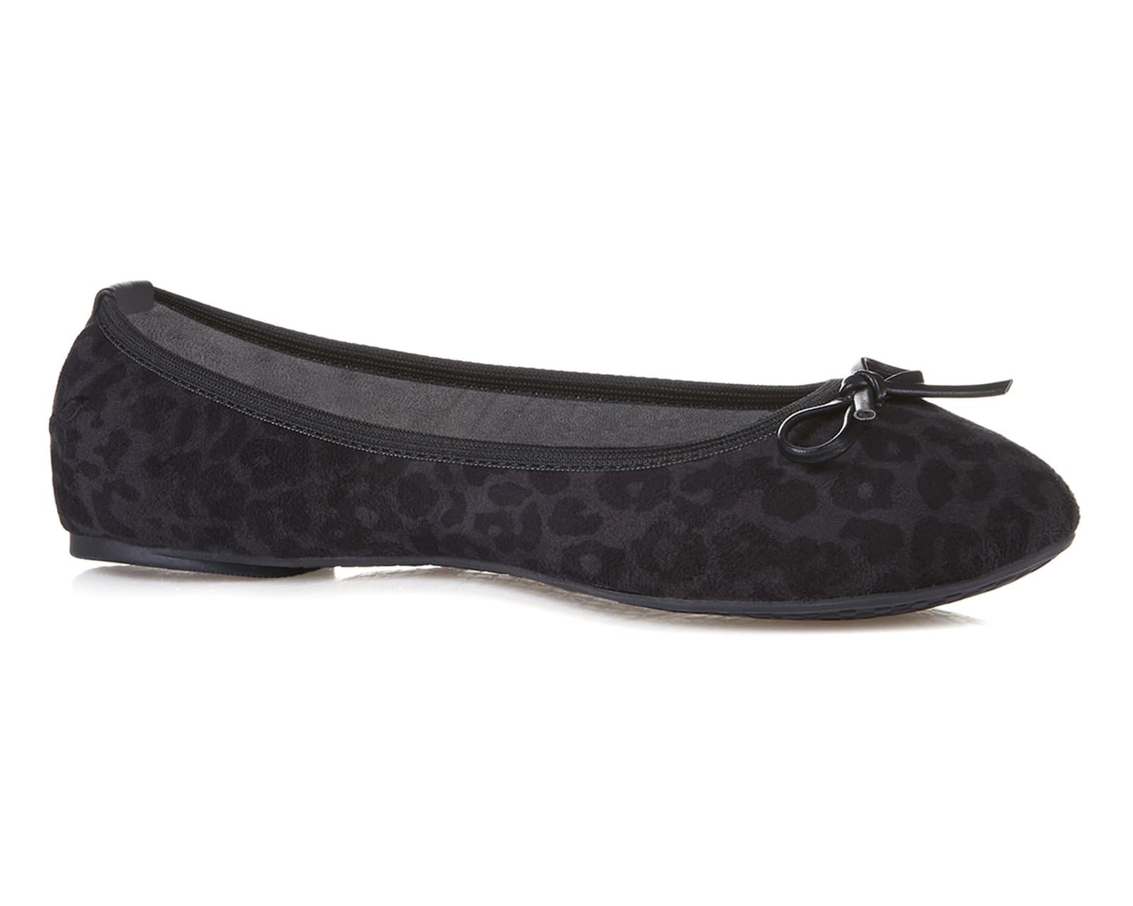 Cece Black Leopard Foldable Shoe, by Butterfly Twists (US - 7) (EU - 38)
