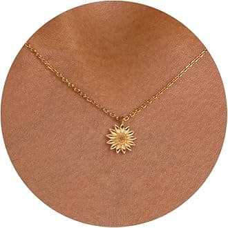 Gold Necklace for Women-14k Gold Plated Infinity Necklace Star Of David Necklace Evil Eye Cross Pendants Heart Dainty Gold Necklace For Women