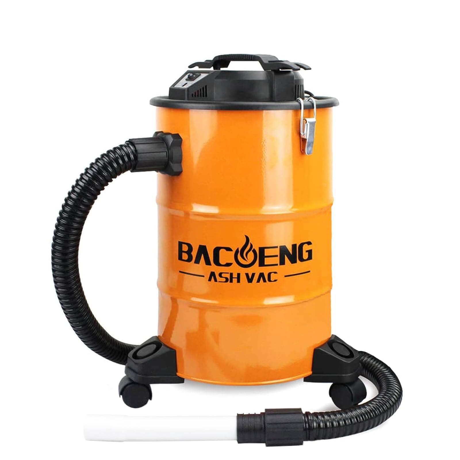 5.3-Gallon Ash Vacuum Cleaner with Double Stage Filtration System. Standard Ash Vac