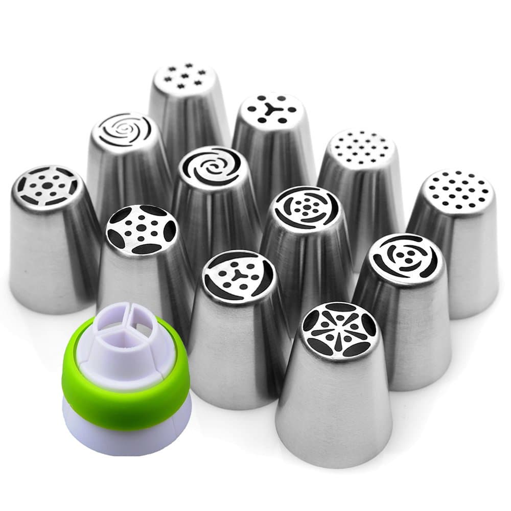 Icing set, Stainless Steel, 13tlg. Set