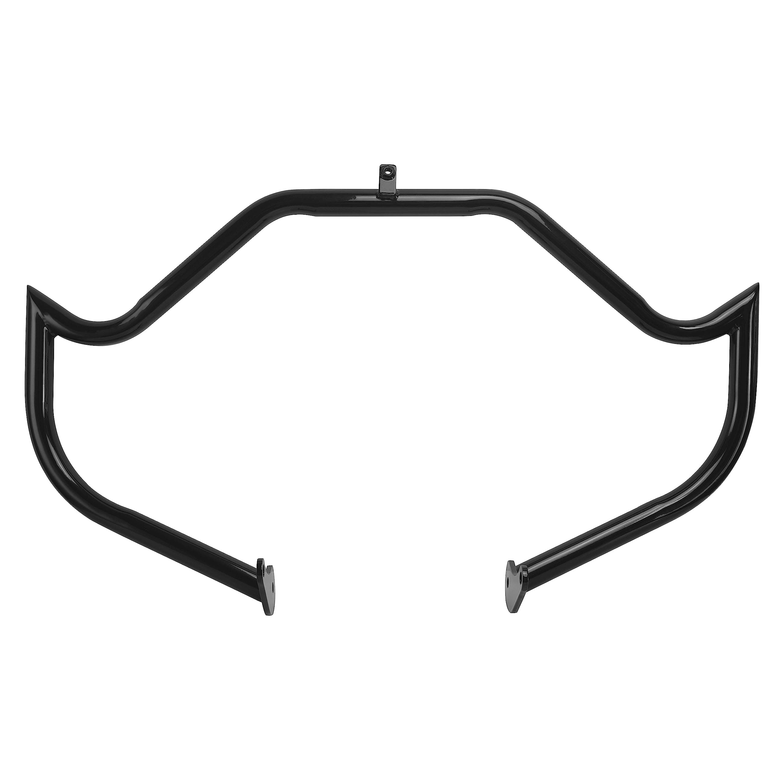 1.25" Crash Bar Engine Guard Highway Freeway Bar Fits for Harley Davidson Touring Road King Street Glide Electra Glide CVO Models 2009-2023 Gloss Black