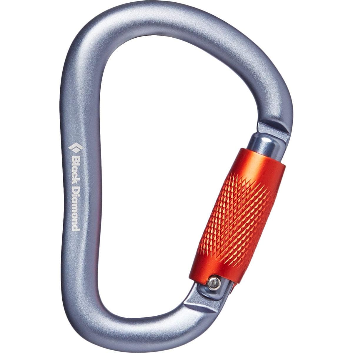 BLACK DIAMOND RockLock Screwgate or Twistlock Carabiner | Hot-Forged, Lightweight | Keylock Nose | Secure Locking Biner for Belaying & Rappelling