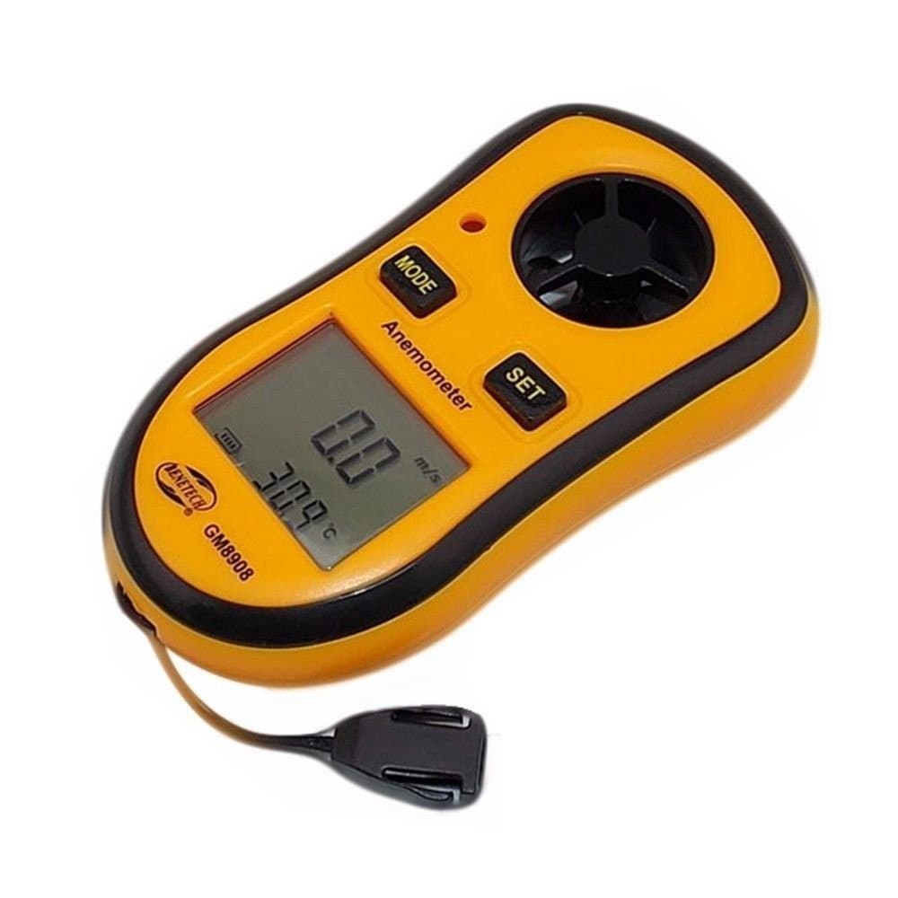 Wosonku Digital Pocket Anemometer Wind Speed Meter Thermometer LCD Display for RC Glider, Plane