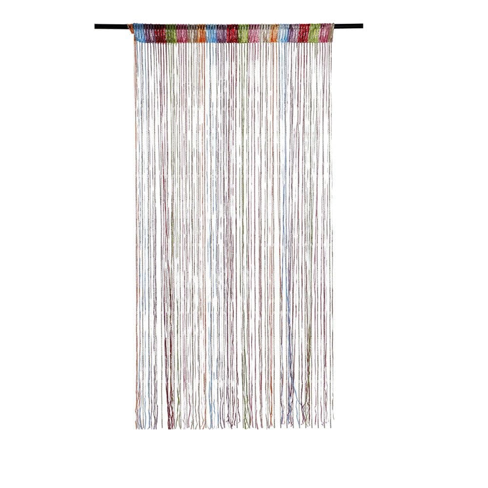 Baketron Multicolor Glitter String Beads Curtains Room Divider Tassel Beaded Door Curtains 100x200cm