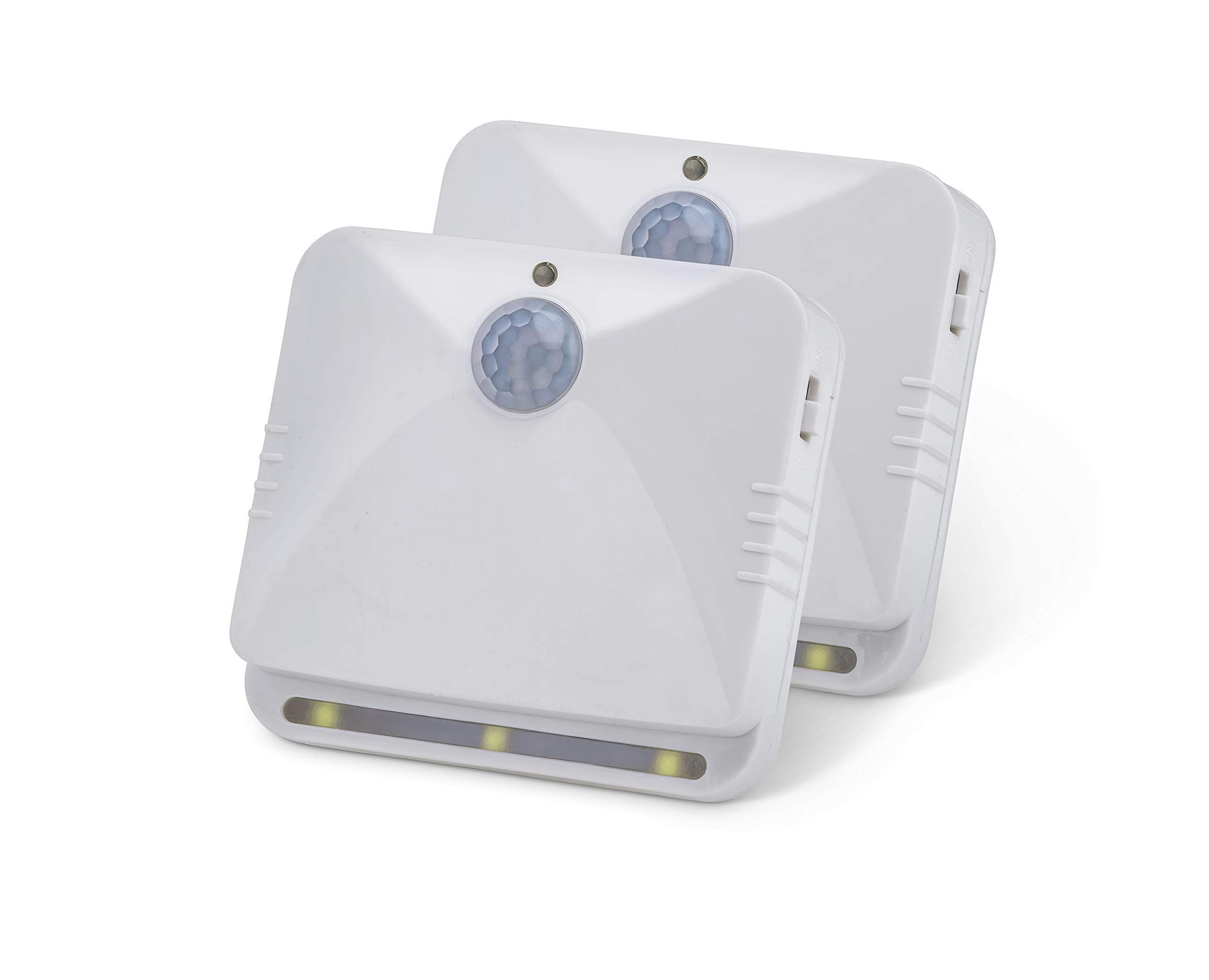 Sensor Brite Wireless Motion-Sensing Path/Step LED Light, Stick Anywhere, Battery-Operated Night Light (2 Pack)