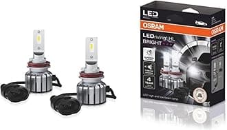 LEDriving® HL BRIGHT, ≜ H8/H11/H16/H9, LED High/Low Beam Lamps, Off-road only, 300% more brightness, non ECE, 6000K, Hanging Folding box (2 lamps)