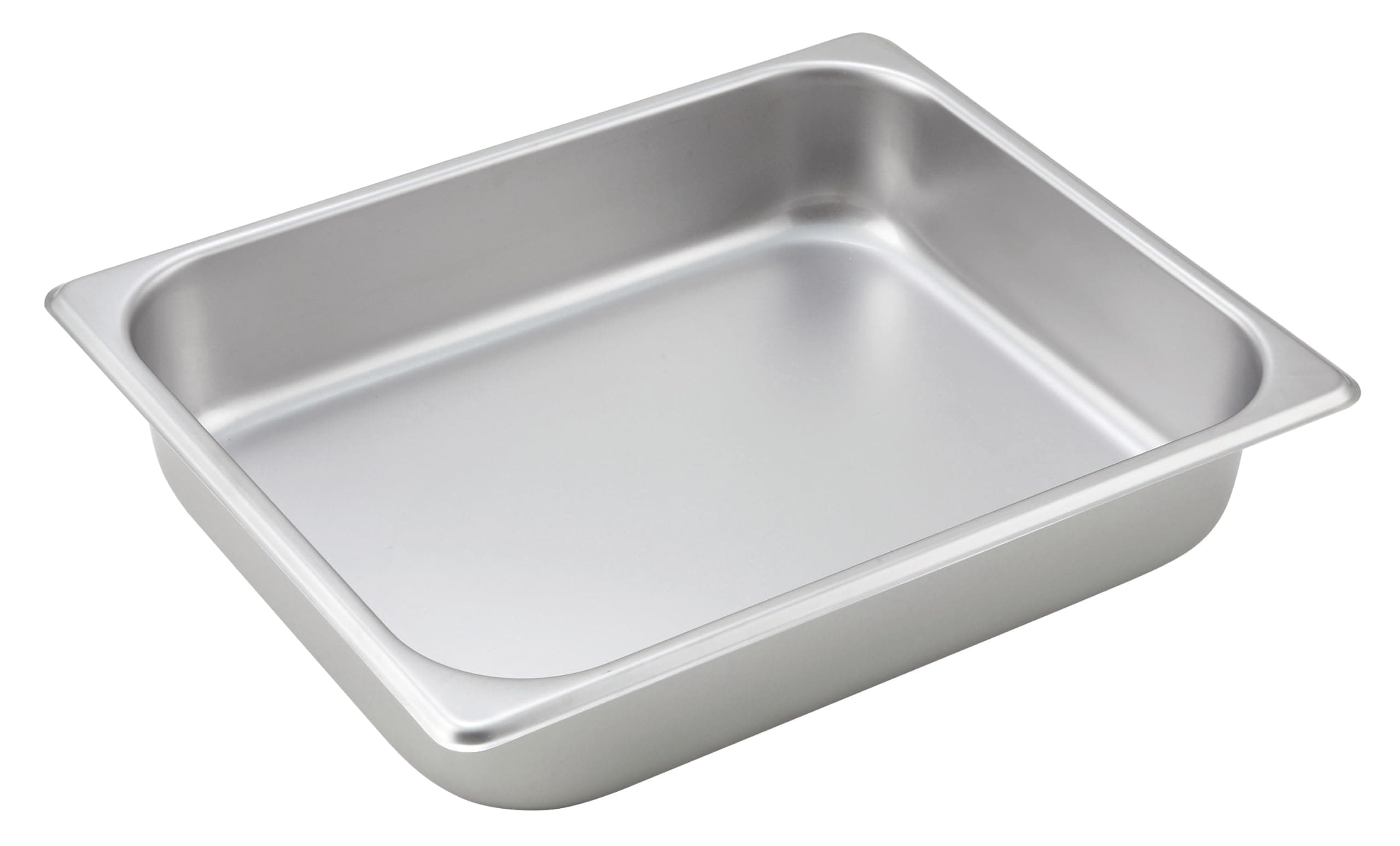 Winco SPH2 44198 Size Pan 2 1/2" (NSF), Stainless Steel, Medium