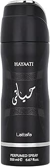 Hayaati Perfumed Deodorant Spray for Unisex, 6.7 Ounce / 200 ml