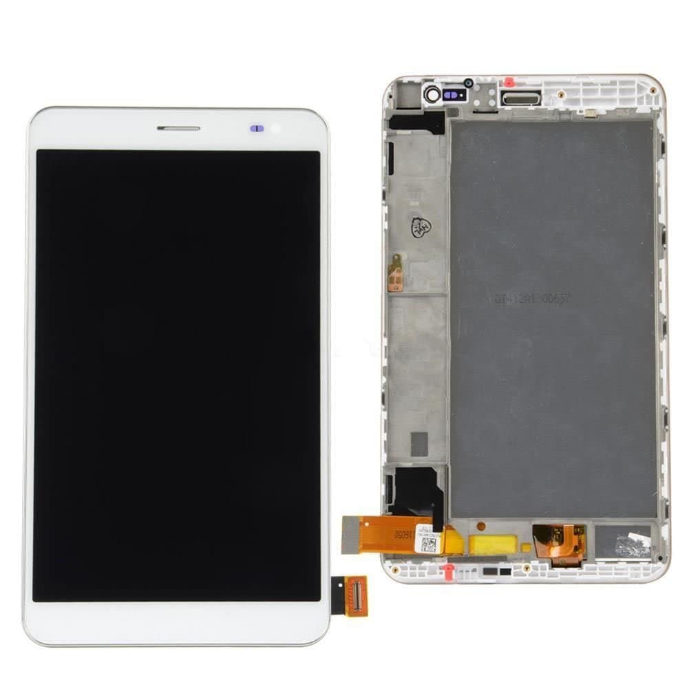 7 inch For Huawei Mediapad X1 Touch Digitizer Panel LCD Screen Display with Frame White Original Quality