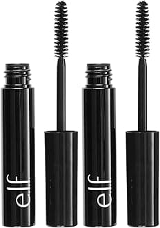 Cosmetics Volumizing Mascara, Mascara For Fuller, Thicker-Looking Lashes, Enriched With Vitamin E, Black,0.19 Fl Oz (Pack of 4)