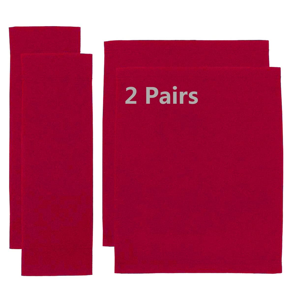 Red 2 Set Replacement Cover Canvas for Directors Chair