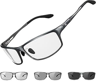 Polarized Mens Sunglasses: UV Protection Sports Shades for Men Women Sport Driving with Al-Mg Frame