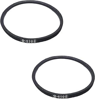 2pcs O-410E Washer Belt Drive Belt Air Washers/Washing Machines, Washing Machines Belt Replacement（ Outer Circle Long About 45cm）