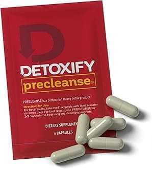 Detoxify Precleanse Herbal Supplement Ules Professionally Formulated - 6 caps
