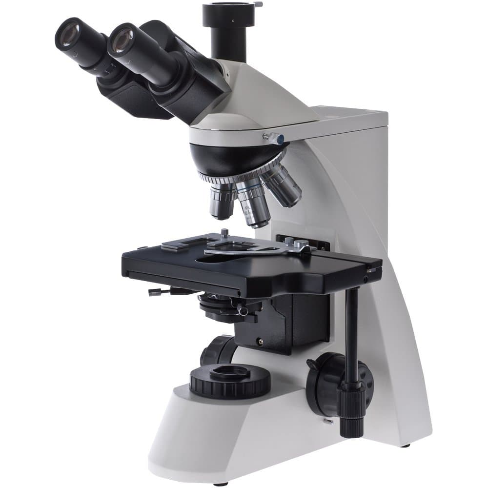 OM159T - 40x-1,000x - Research Grade - Trinocular Compound Microscope - Infinity Corrcted Optics - Plan Objective Lenses - Halogen Illumination