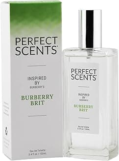 Fragrances, Inspired by Burberry’s Burberry Brit, Women’s Eau de Toilette, CLEAN, Vegan, Paraben-Free, Phthalate-Free, Never Tested on Animals, 3.4 Fluid Ounces