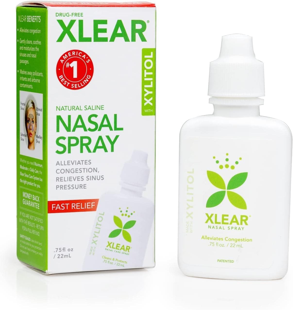 Xlear Nasal Spray 0.75 Fl Oz