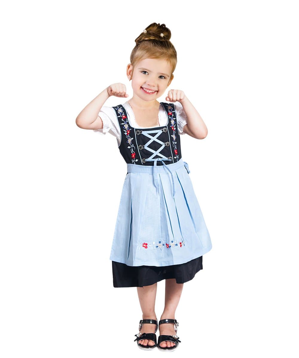 Children-s Dindle-s Dik01-07, 3 Pcs Drindle-s Dress-es Oktoberfest Size-s 3T-15