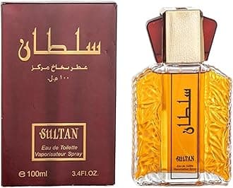 Dubai Perfume for Men - 3.4Fl.oz Gold Sultan Perfume Oil for Men, Arabic Cologne For Man, Elegant & Long Lasting Scent, Show Mens Noble Temperament (1pc)