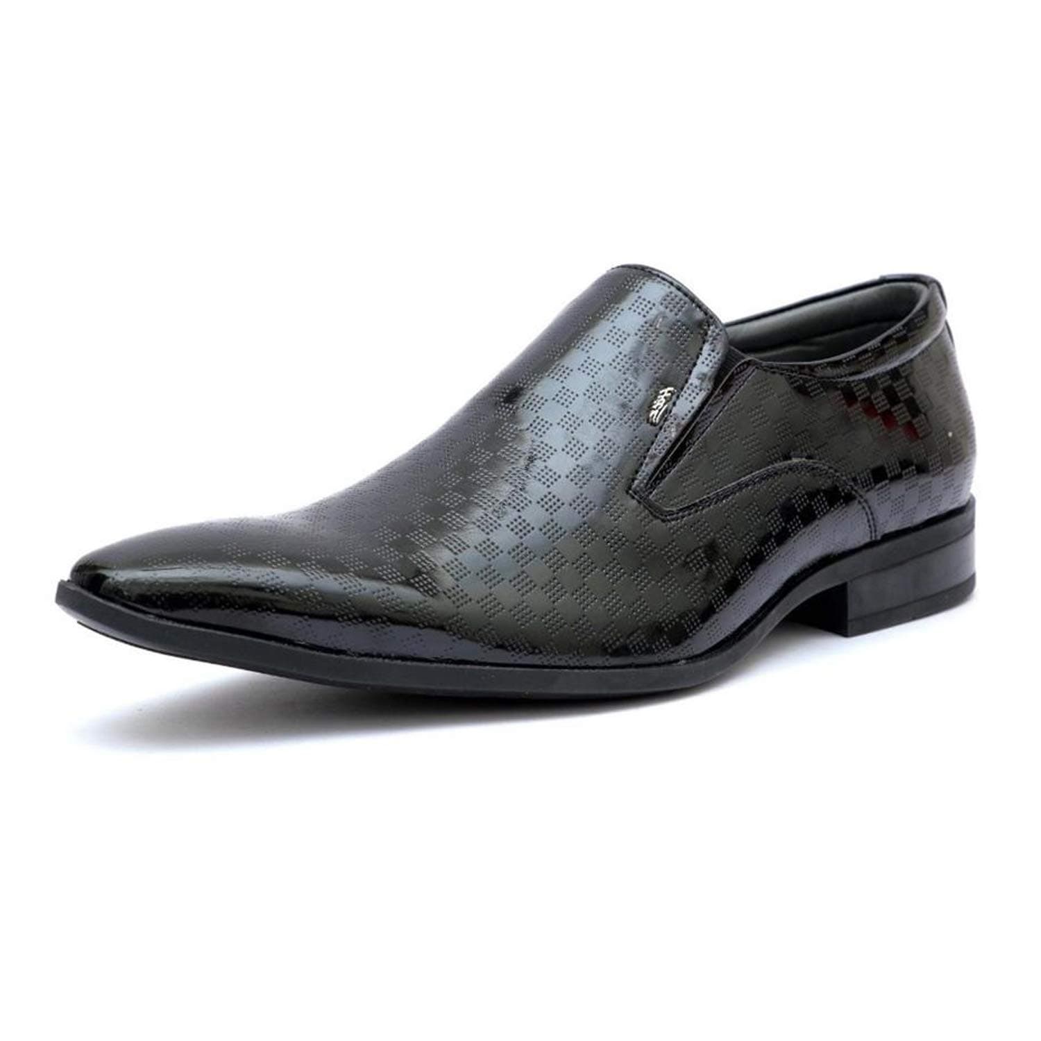 HITZ Black Leather Shoes for Men