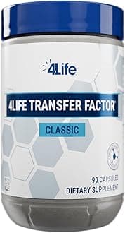 Transfer Factor Classic -with Cow Colostrum for Enhanced Immune Response, Recognition, and Memory - for Ages 2 and Up - 90 Veggie Capsules