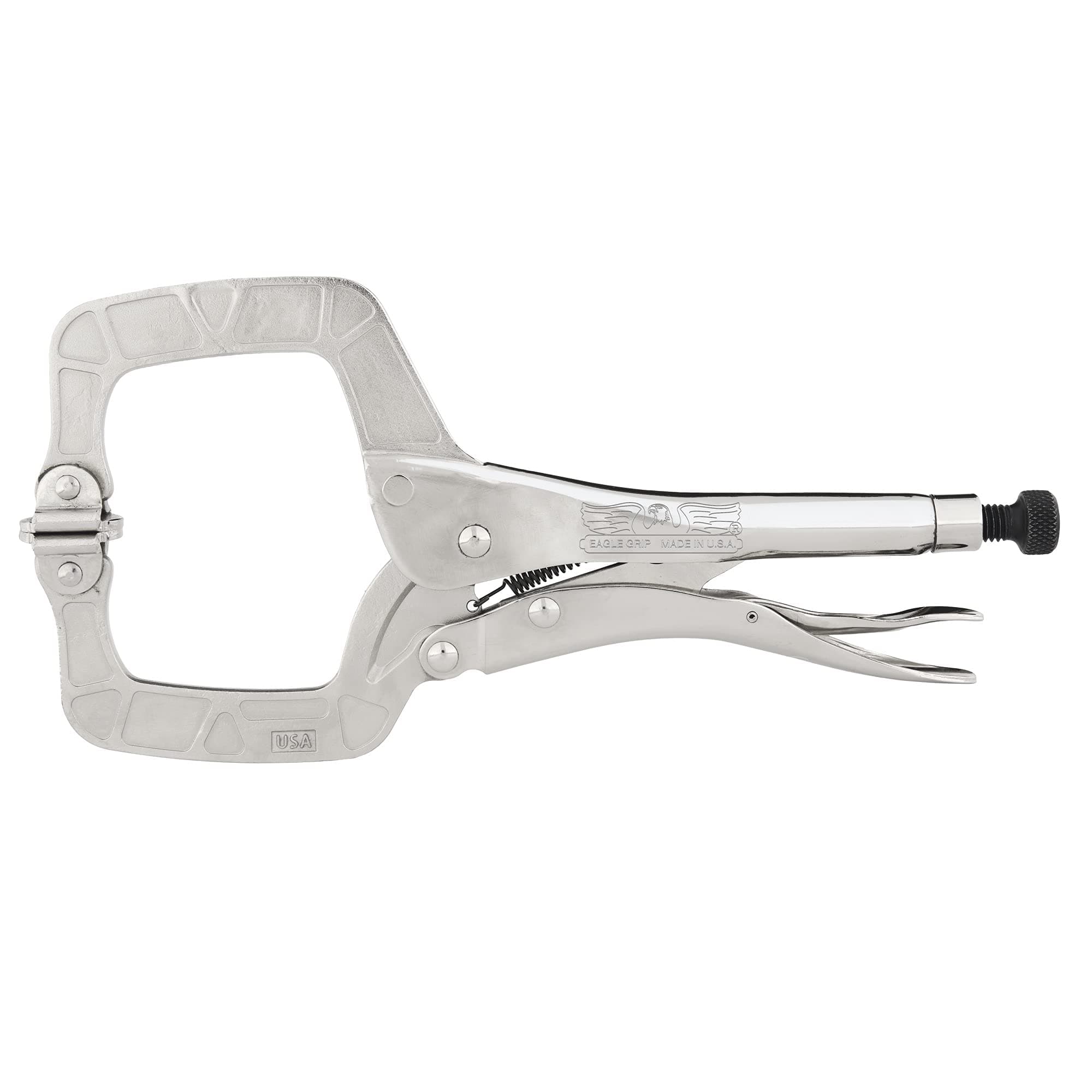 Eagle Grip by Malco LP11SP 11 in. Locking C-Clamp with Swivel Pads